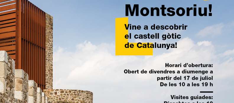 El castell de Montsoriu obrirà al públic el divendres 17 de juliol